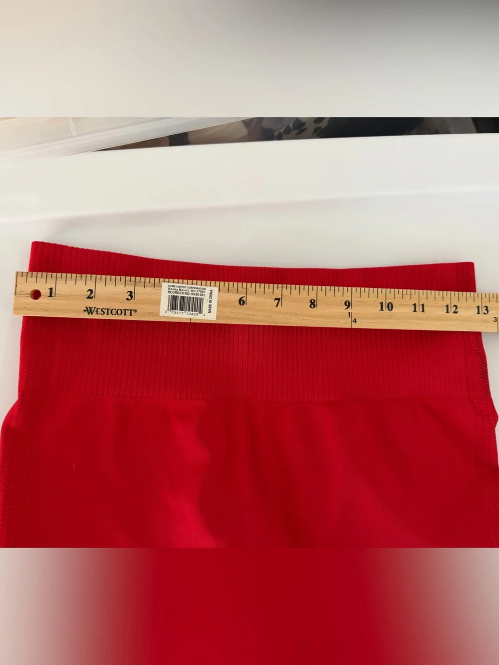 Women’s Best Best Power Seamless Red High-Waist Leggings S - Picture 6 of 7